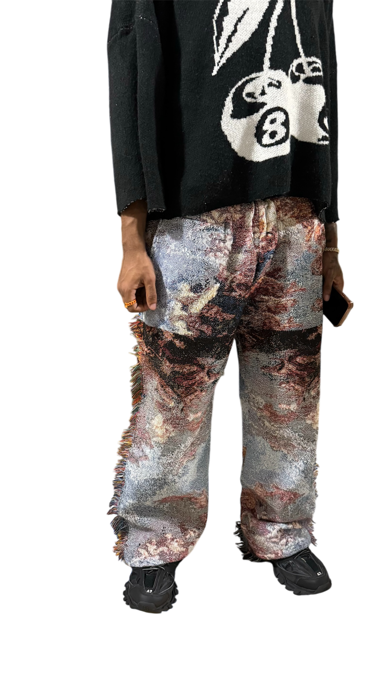 0.1% [TAPESTRY ARTWORK PANTS]